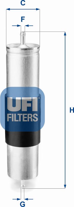 UFI 31.839.00 - Filtro carburante autozon.pro