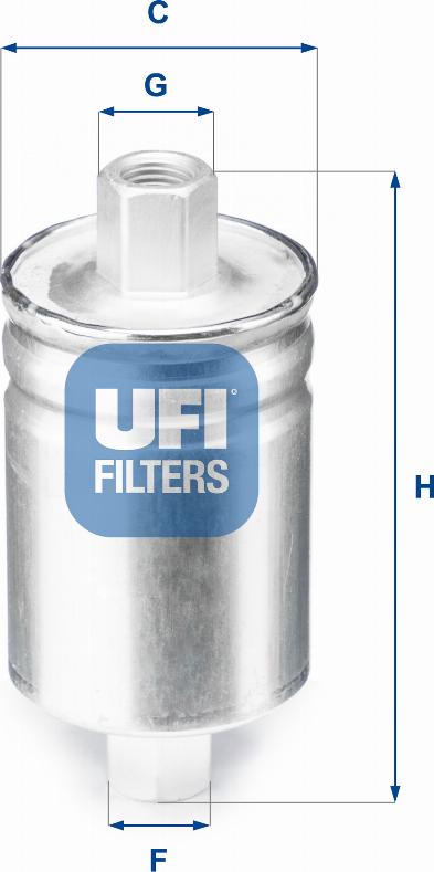 UFI 31.750.00 - Filtro carburante autozon.pro