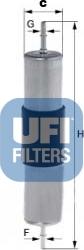 UFI 31.768.00 - Filtro carburante autozon.pro