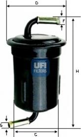 UFI 31.715.00 - Filtro carburante autozon.pro