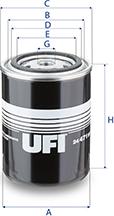 UFI 24.471.00 - Filtro carburante autozon.pro