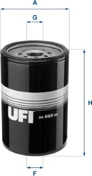 UFI 24.068.00 - Filtro carburante autozon.pro