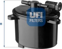 UFI 24.156.00 - Filtro carburante autozon.pro