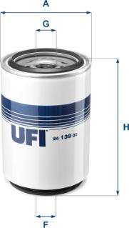 UFI 24.138.00 - Filtro carburante autozon.pro