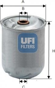 UFI 25.900.00 - Filtro olio autozon.pro