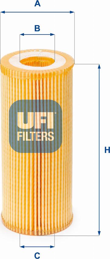 UFI 25.065.00 - Filtro olio autozon.pro