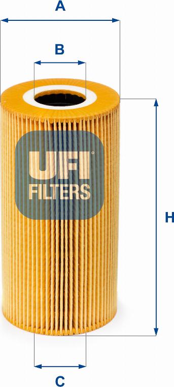 UFI 25.009.00 - Filtro olio autozon.pro