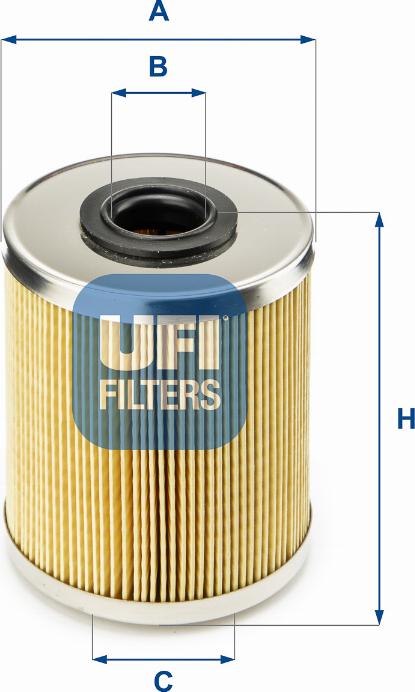 UFI 26.695.00 - Filtro carburante autozon.pro