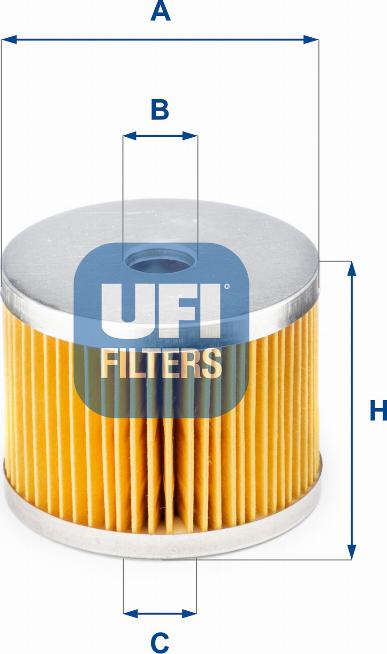 UFI 26.652.00 - Filtro carburante autozon.pro