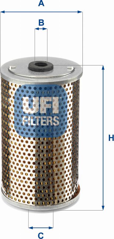 UFI 26.604.00 - Filtro carburante autozon.pro