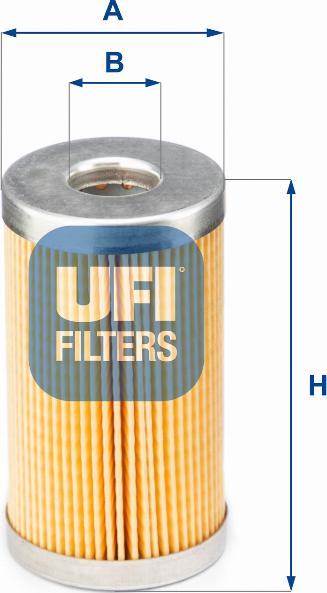 UFI 26.681.00 - Filtro carburante autozon.pro