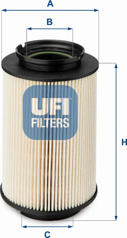 UFI 26.014.00 - Filtro carburante autozon.pro