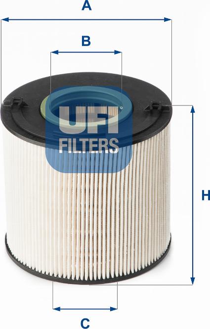 UFI 26.085.00 - Filtro carburante autozon.pro