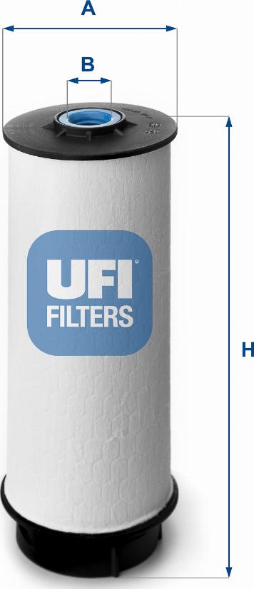 UFI 26.034.00 - Filtro carburante autozon.pro