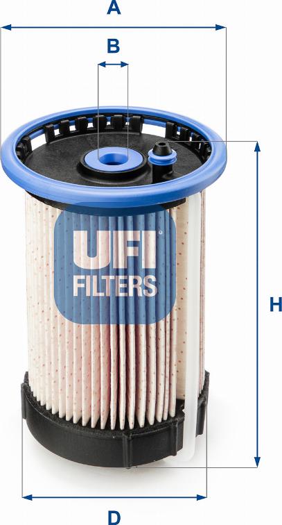 UFI 26.032.00 - Filtro carburante autozon.pro