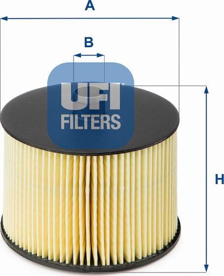 UFI 26.022.00 - Filtro carburante autozon.pro