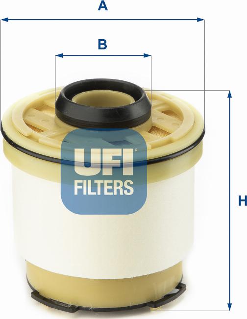 UFI 26.102.00 - Filtro carburante autozon.pro