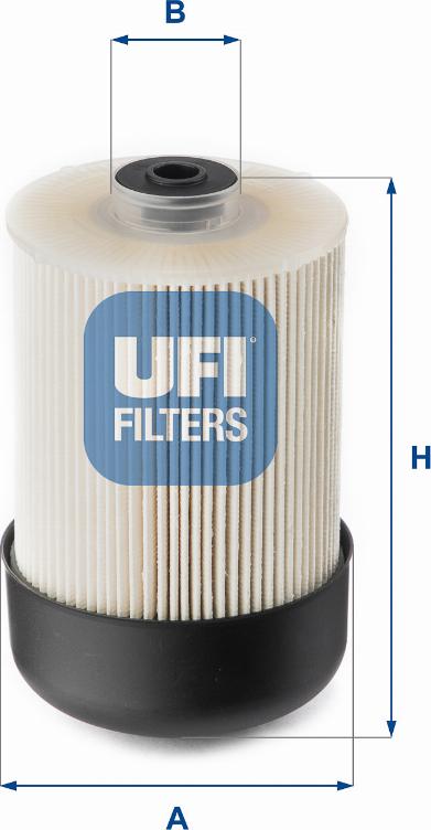 UFI 26.114.00 - Filtro carburante autozon.pro