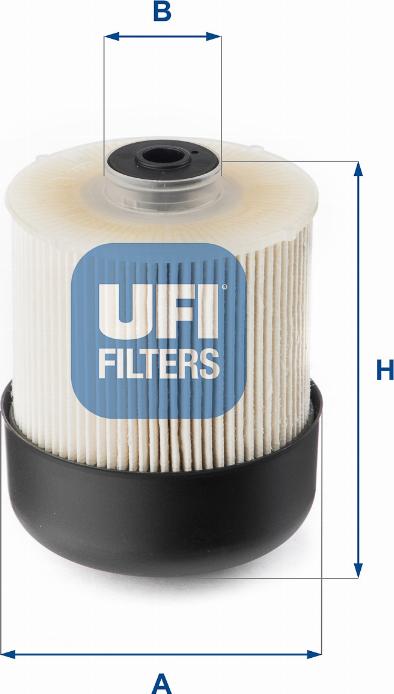 UFI 26.115.00 - Filtro carburante autozon.pro