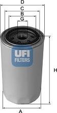 UFI 24.358.00 - Filtro carburante autozon.pro