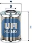 UFI 22.034.00 - Filtro idraulico, Cambio automatico autozon.pro