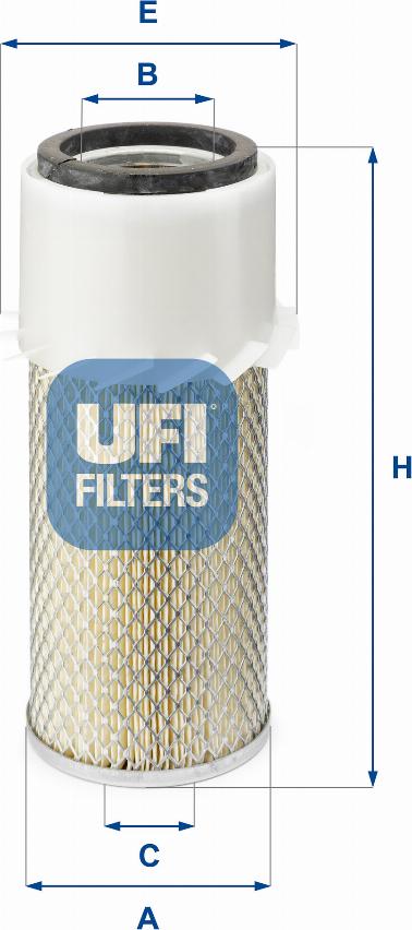 UFI 27.924.00 - Filtro aria autozon.pro