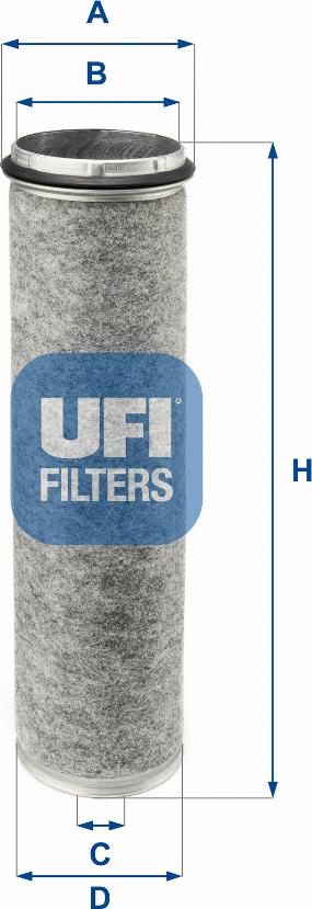 UFI 27.979.00 - Filtro aria autozon.pro