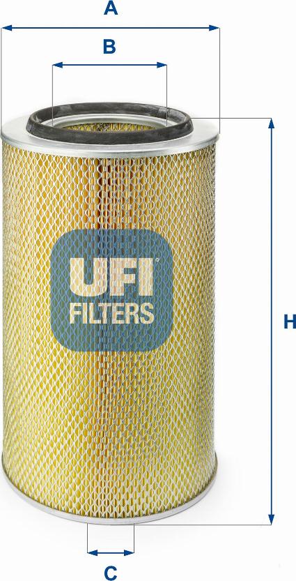 UFI 27.805.00 - Filtro aria autozon.pro