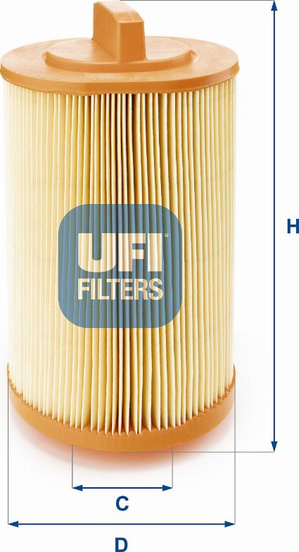 UFI 27.486.00 - Filtro aria autozon.pro