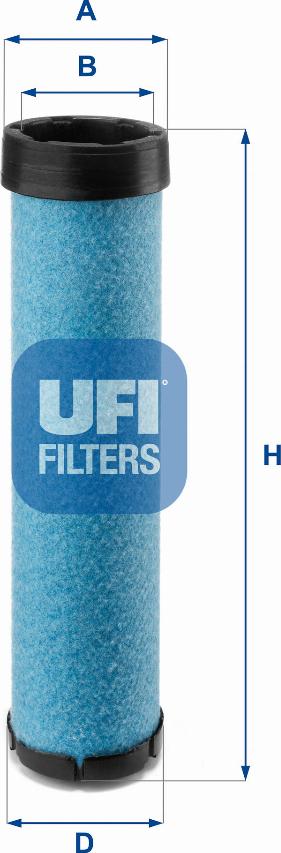 UFI 27.430.00 - Filtro aria secondaria autozon.pro