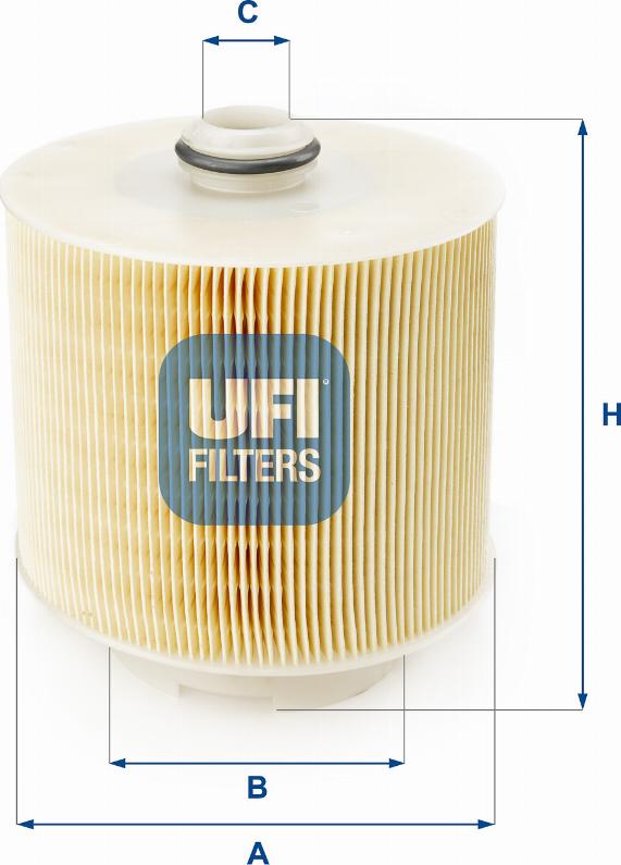 UFI 27.598.00 - Filtro aria autozon.pro