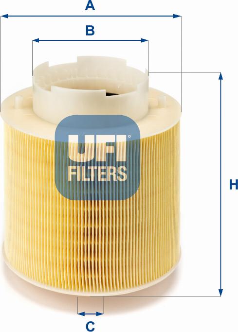 UFI 27.597.00 - Filtro aria autozon.pro