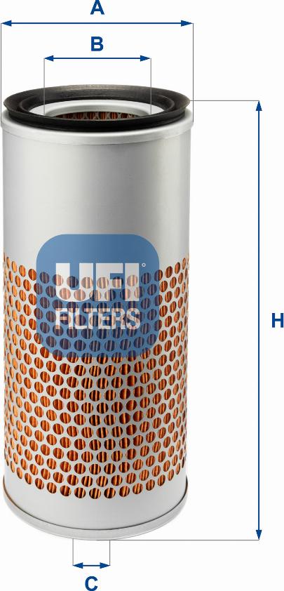 UFI 27.584.00 - Filtro aria autozon.pro