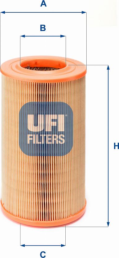 UFI 27.524.00 - Filtro aria autozon.pro