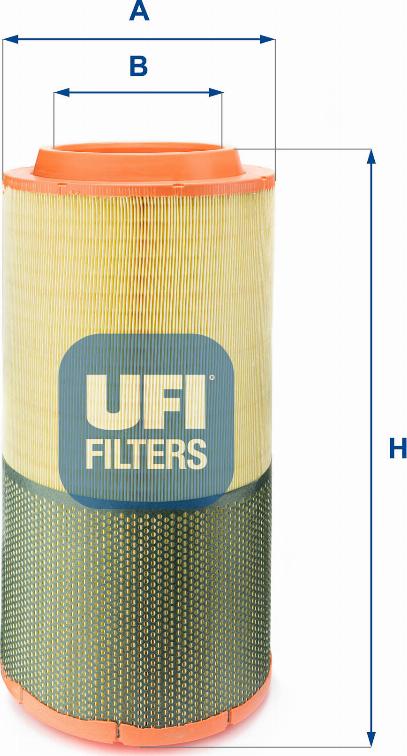 UFI 27.619.00 - Filtro aria autozon.pro