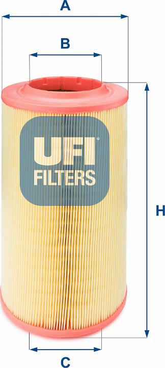 UFI 27.628.00 - Filtro aria autozon.pro