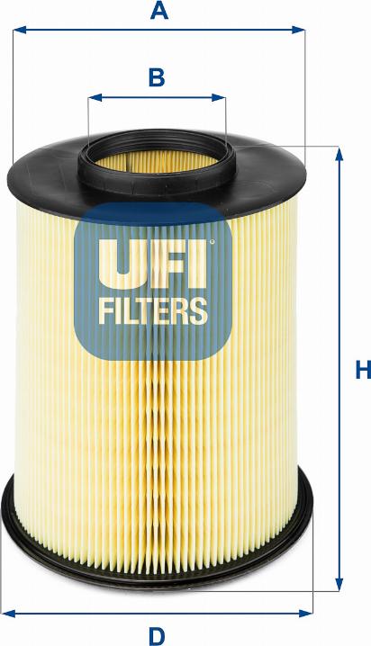 UFI 27.675.00 - Filtro aria autozon.pro