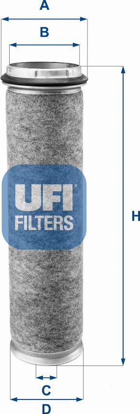 UFI 27.054.00 - Filtro aria autozon.pro