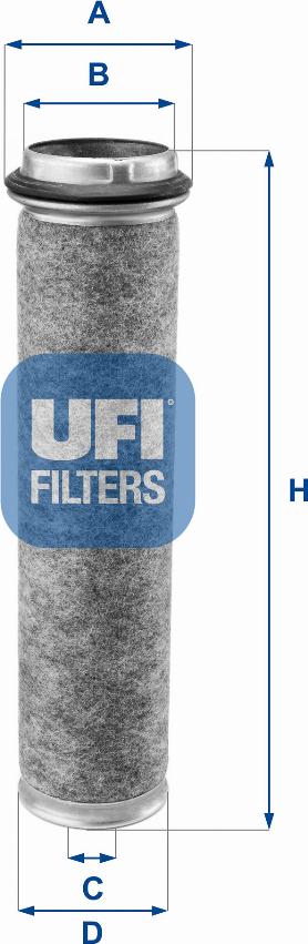 UFI 27.055.00 - Filtro aria autozon.pro