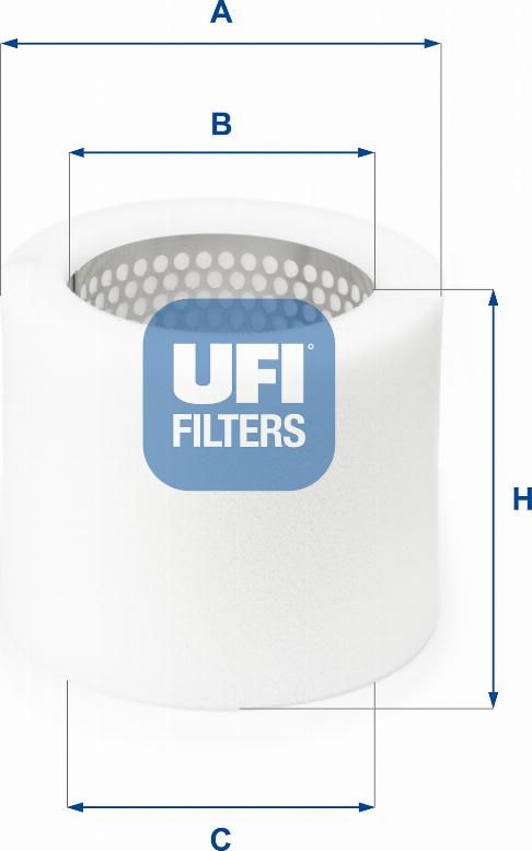 UFI 27.061.00 - Filtro aria autozon.pro