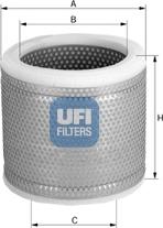 UFI 27.954.00 - Filtro aria autozon.pro