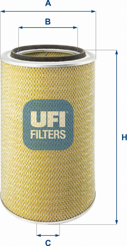 UFI 27.007.00 - Filtro aria autozon.pro