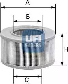 UFI 27.870.00 - Filtro aria autozon.pro