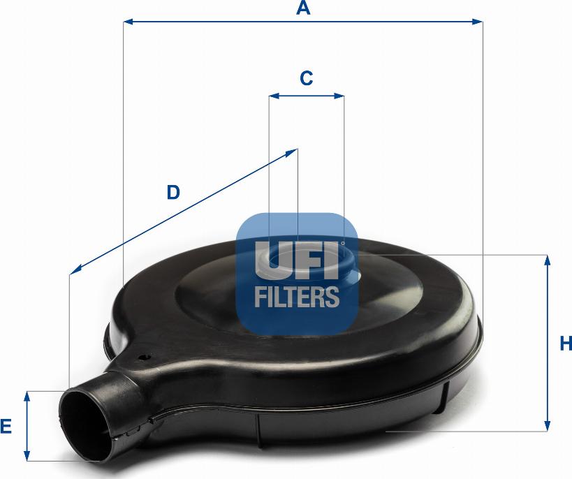 UFI 27.110.00 - Filtro aria autozon.pro