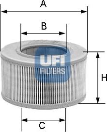 UFI 30.923.01 - Filtro aria autozon.pro