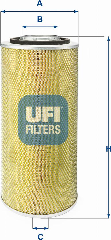 UFI 27.806.00 - Filtro aria autozon.pro