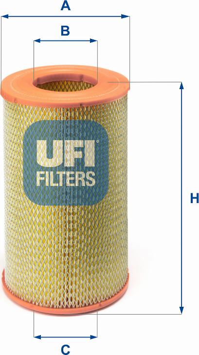 UFI 27.800.00 - Filtro aria autozon.pro