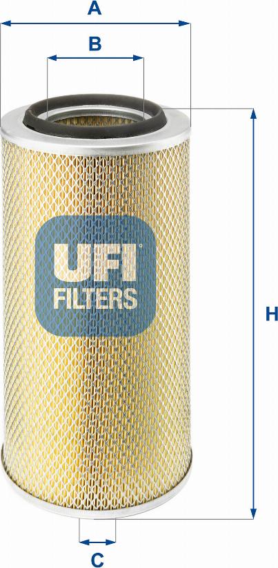 UFI 27.802.00 - Filtro aria autozon.pro