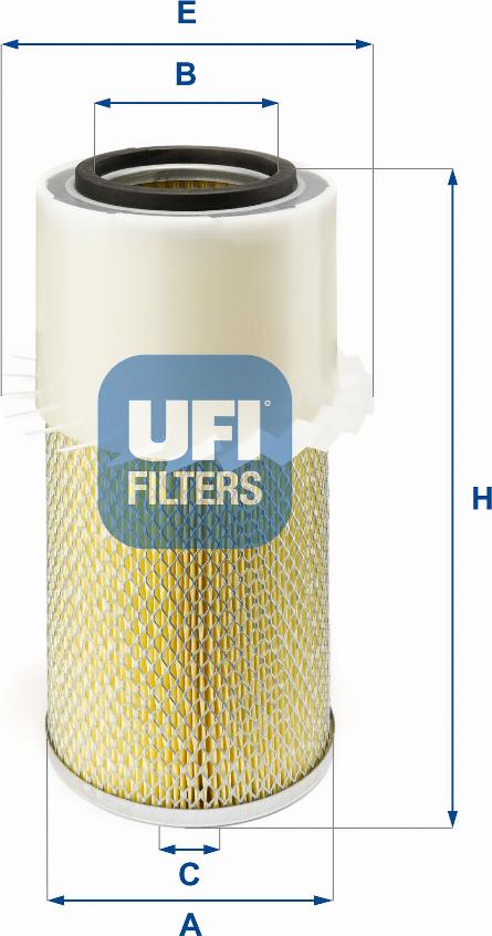 UFI 27.878.00 - Filtro aria autozon.pro