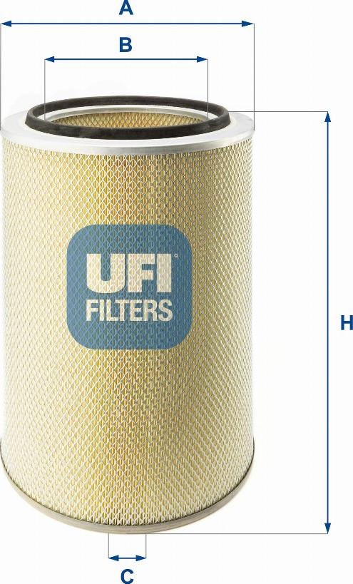 UFI 27.317.00 - Filtro aria autozon.pro